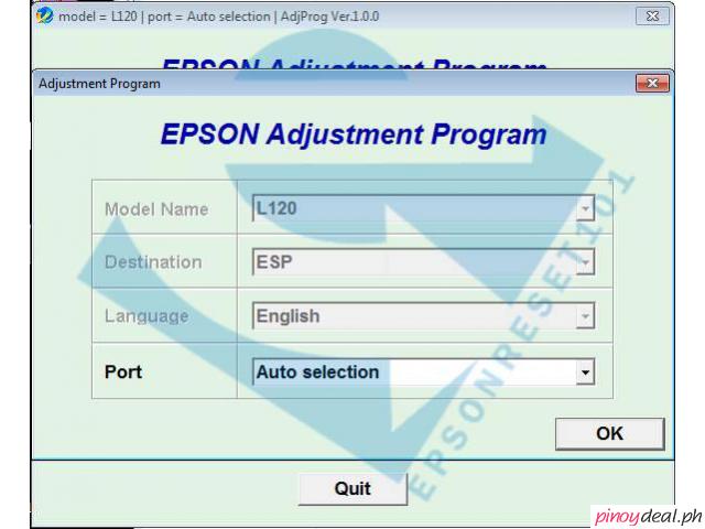 epson adjustment program l100 belt